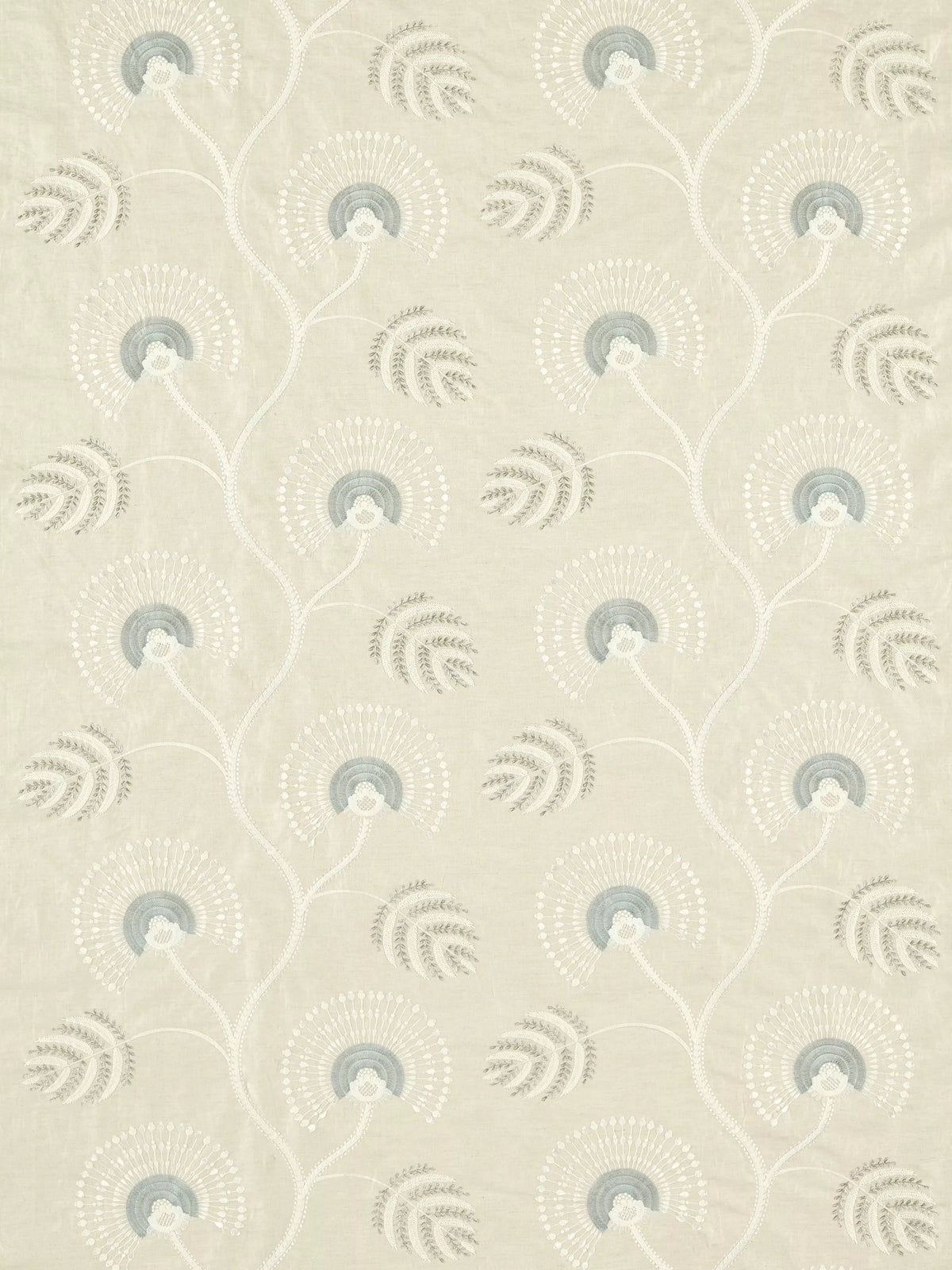 Harlequin furnishing fabric seaglass/pearl, imported from the UK