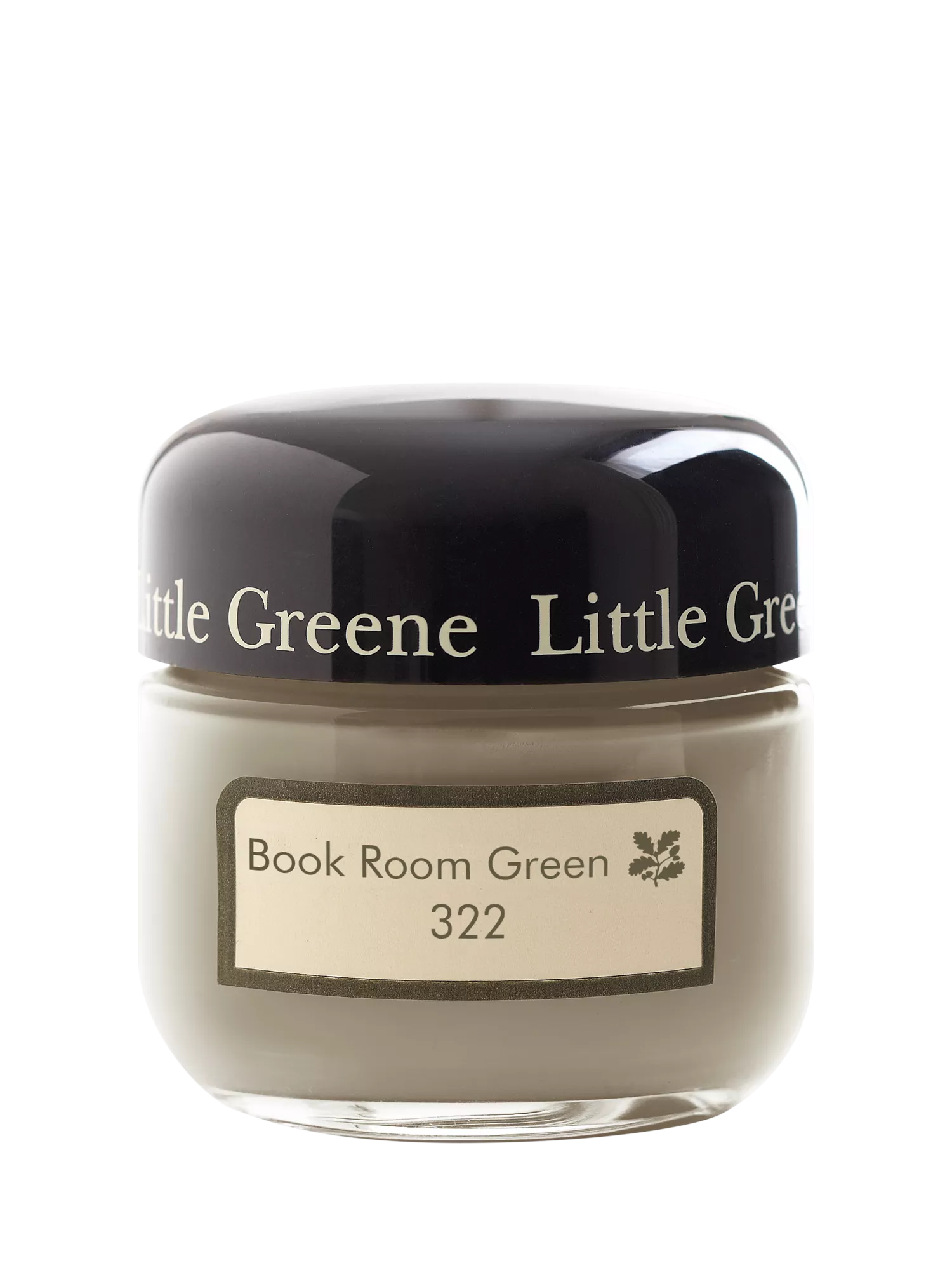 Little Greene paint tester pot Absolute Matt Emulsion Greens, UK version