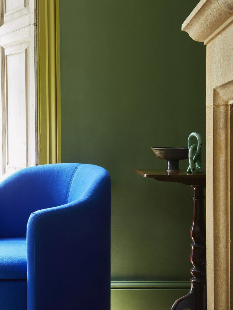 The Little Greene Paint Company Absolute Matt Emulsion Strong Greens Interior Wall Paint 2.5L