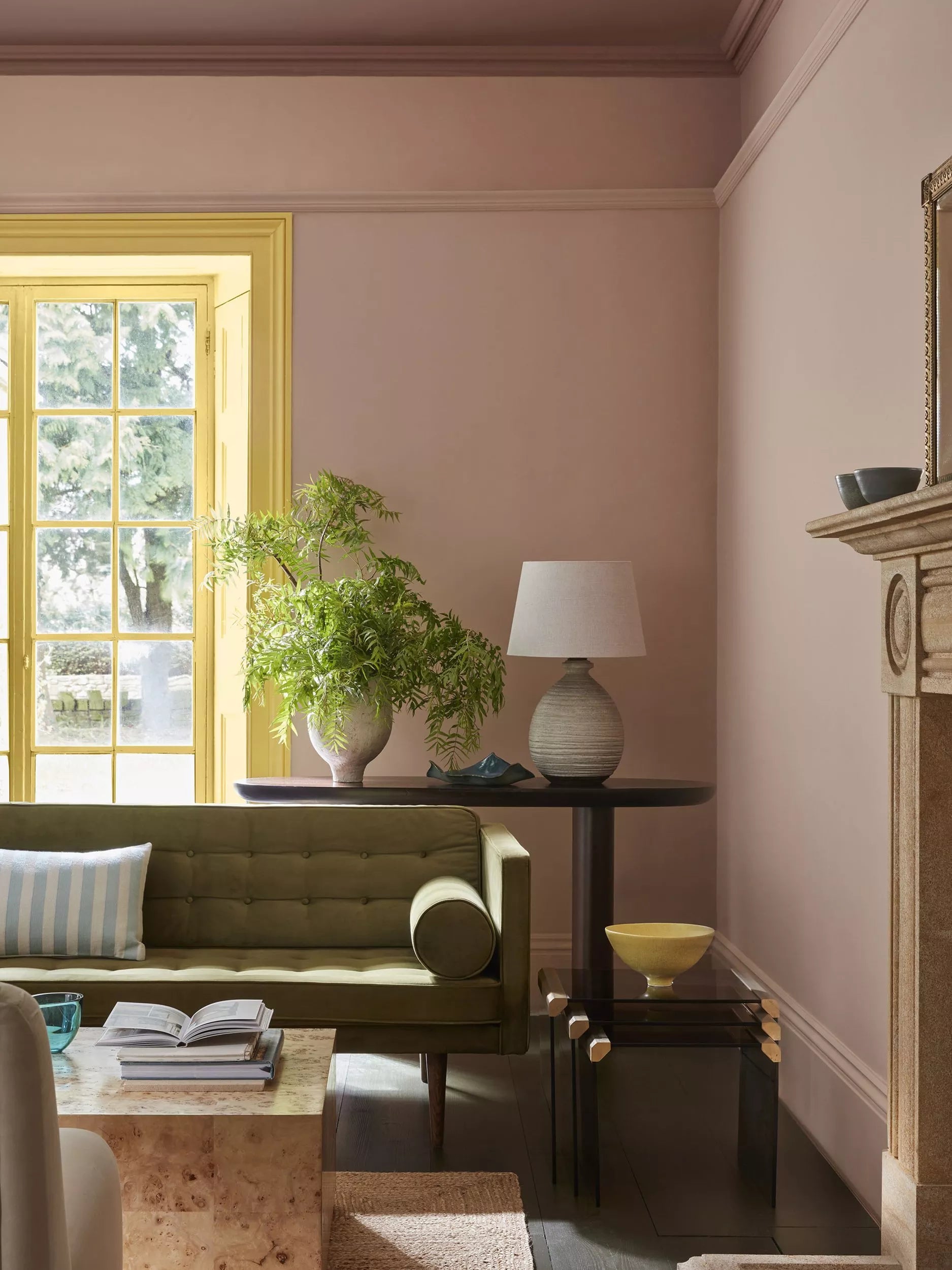 The Little Greene Paint Company Absolute Matt Emulsion Interior Wall and Ceiling Paint, Mid Stone Neutrals, 2500ml