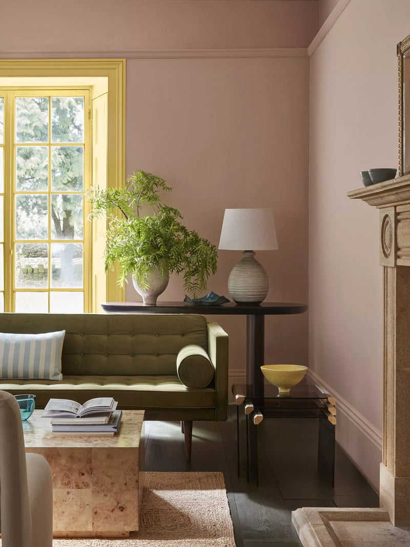 The Little Greene Paint Company Absolute Matt Emulsion Interior Wall and Ceiling Paint, Mid Stone Neutrals, 2500ml