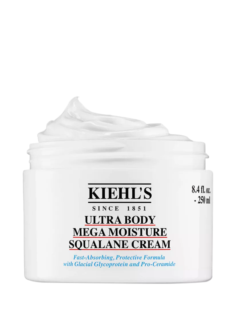 Kiehl's Ultra Body Mega Moisture Squalane Cream 250ml, imported from the UK