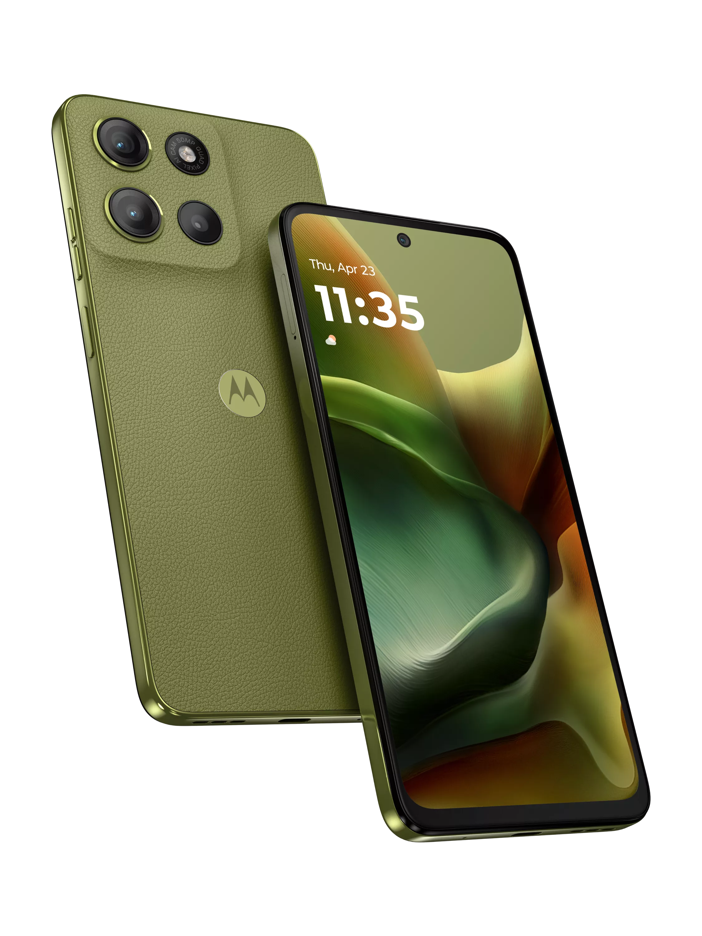 Motorola moto g15 Smartphone, Android, 4GB RAM, 6.72”, 4G, SIM Free, 128GB, Iguanan Green