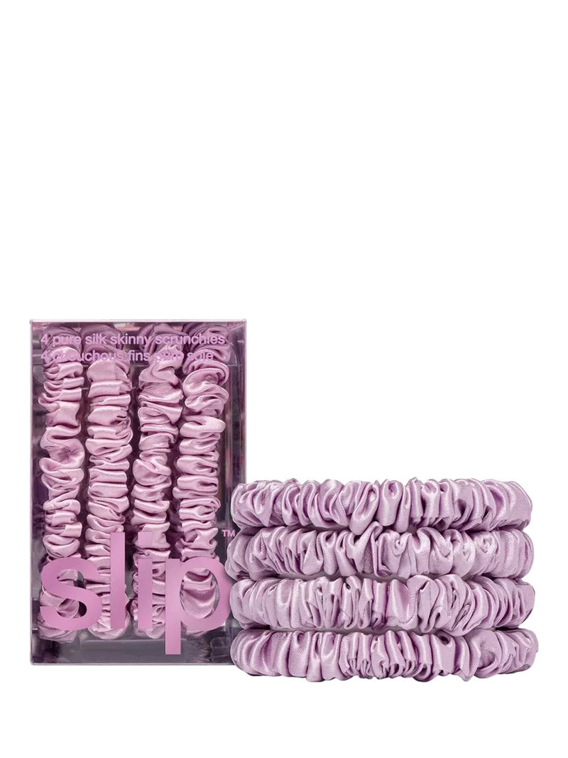 Slip Skinny Silk Scrunchies Pack of 4