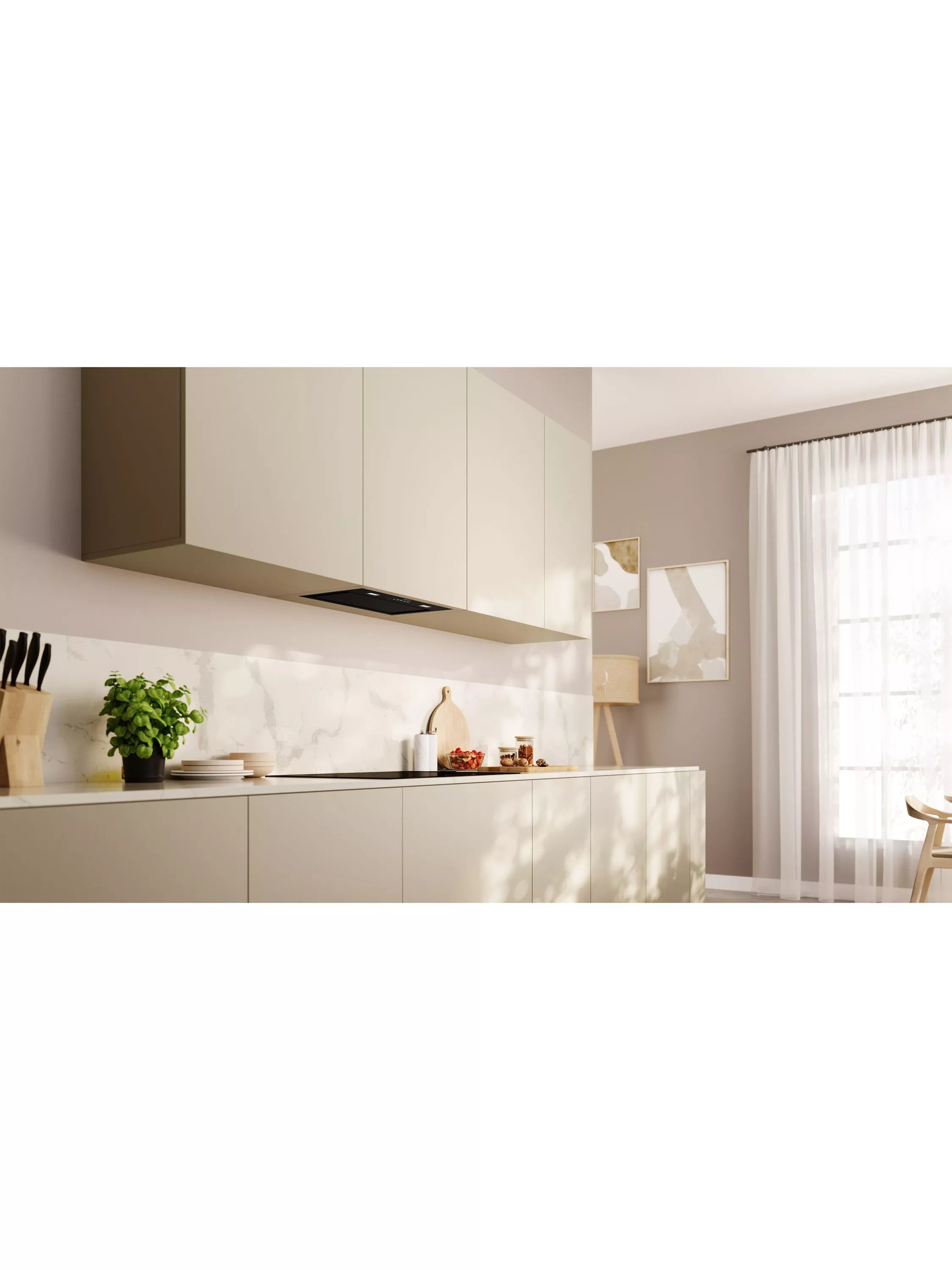 Neff N70 canopy cooker hood 52cm black - British product