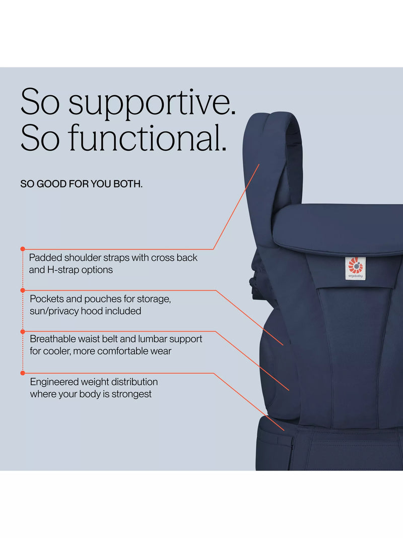 Ergobaby Omni Deluxe Cotton Baby Carrier - British product