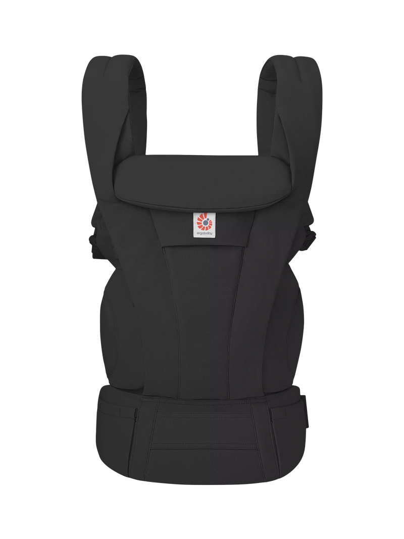 Ergobaby Omni Deluxe Baby Cotton Carrier, Onyx Black