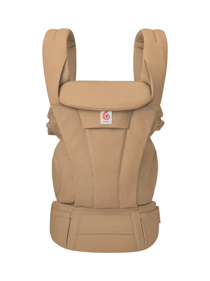 Ergobaby Omni Deluxe Baby Cotton Carrier, Camel