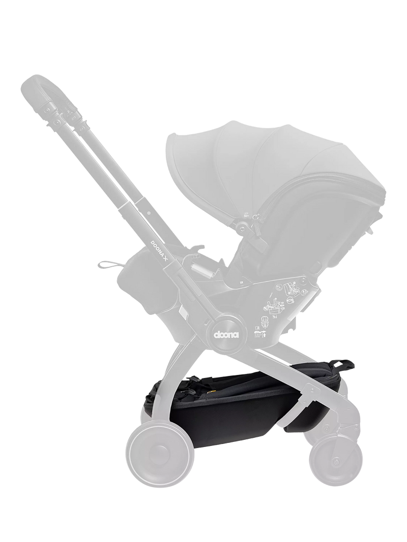 Doona X Pack & Go Basket black stroller backpack, imported from the UK