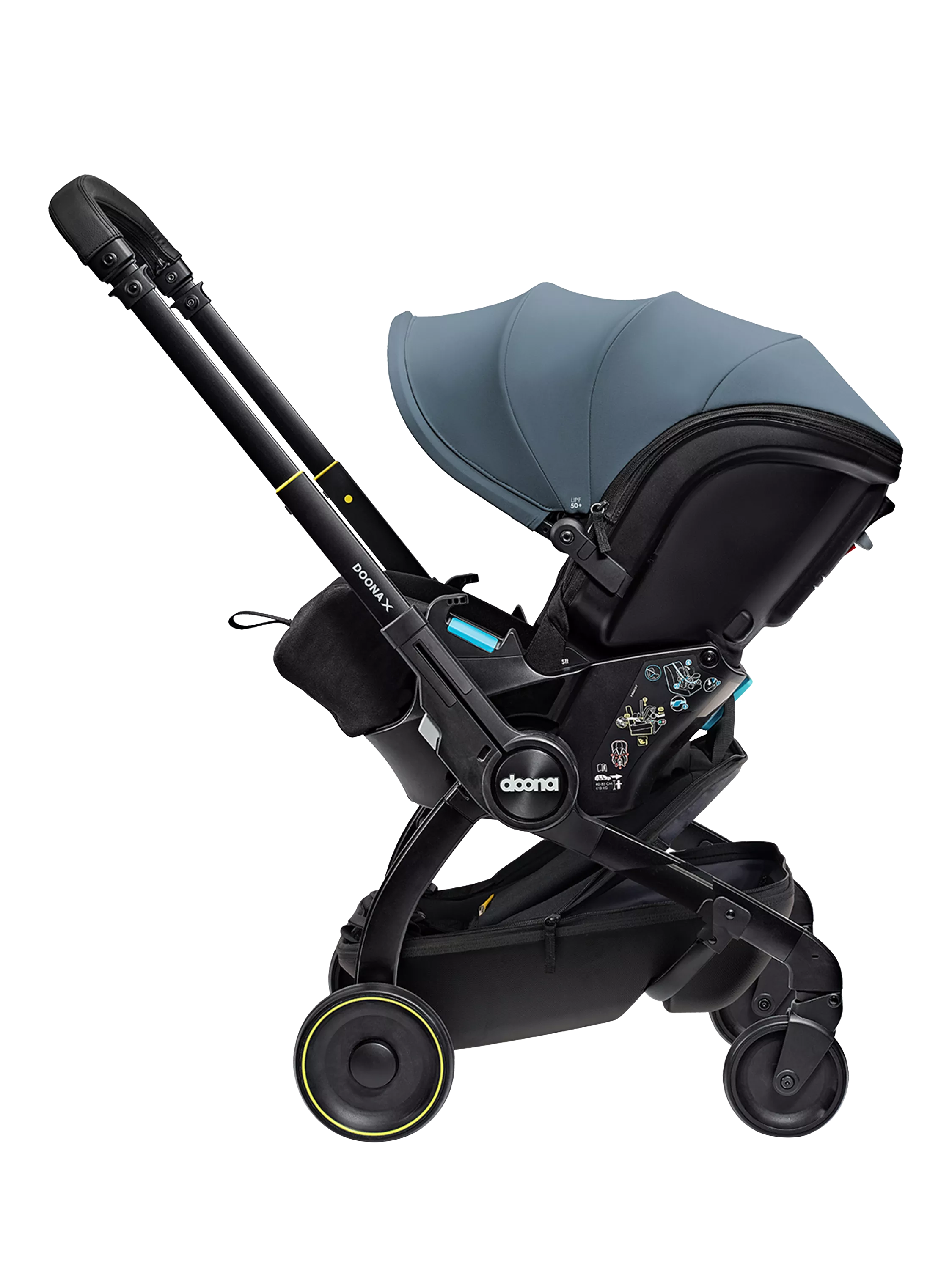 Doona X Pack & Go Basket black stroller backpack, imported from the UK