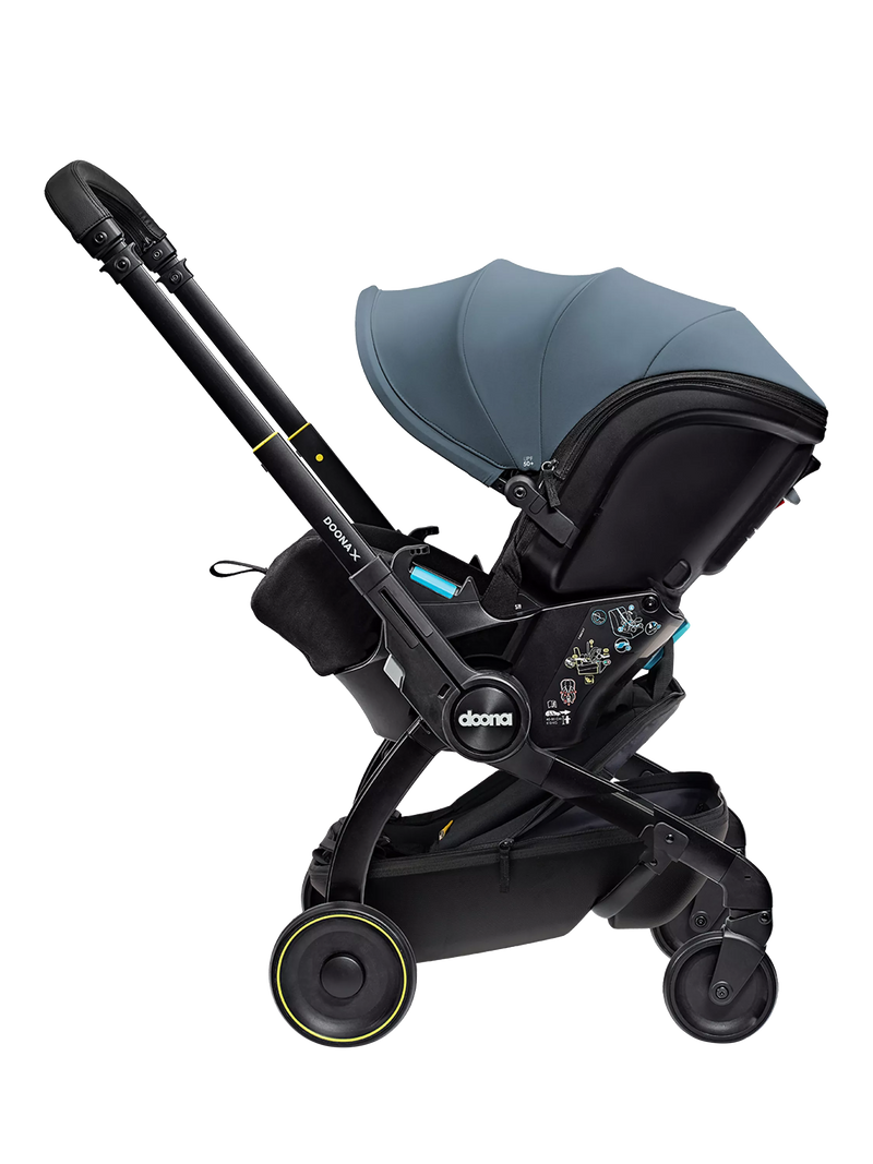 Doona X Pack & Go Basket black stroller backpack, imported from the UK