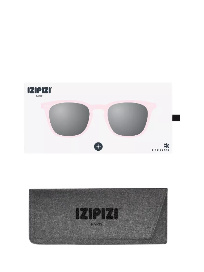 IZIPIZI junior square sunglasses pink 5-10 years, UK version