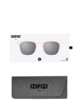 IZIPIZI junior square sunglasses pink 5-10 years, UK version