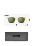 IZIPIZI junior square yellow sunglasses for ages 5-10 - British product