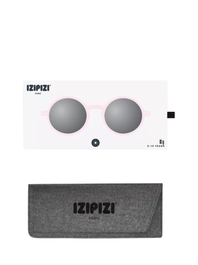 IZIPIZI junior round sunglasses pink 5-10 years (British brand)