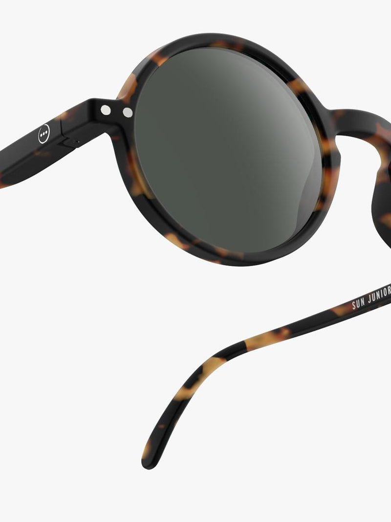 IZIPIZI Junior Round Sunglasses in Tortoise for Ages 5-10, UK version
