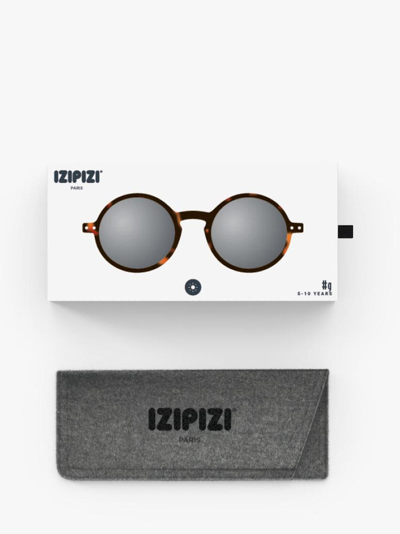 IZIPIZI Junior Round Sunglasses in Tortoise for Ages 5-10, UK version