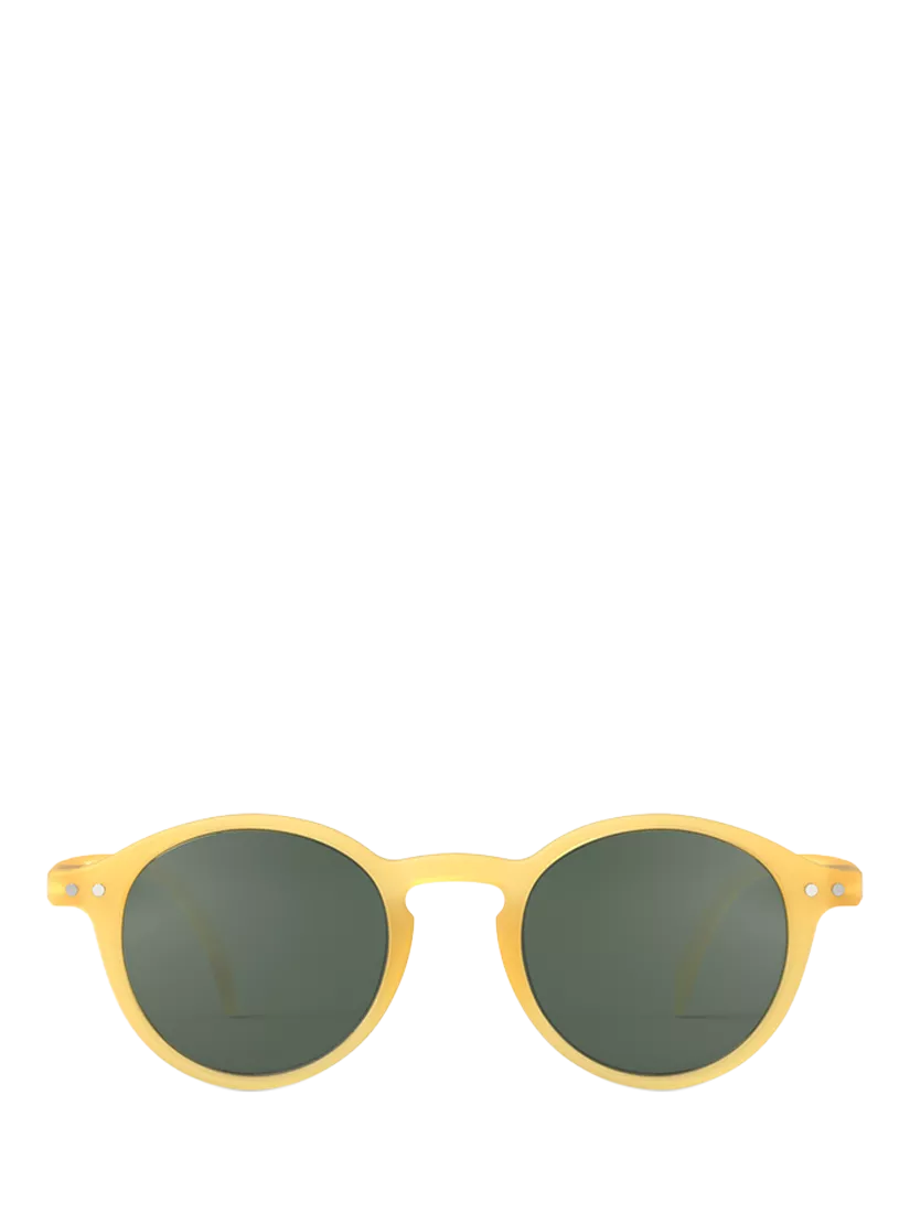 IZIPIZI junior round sunglasses yellow 5-10 years, UK version