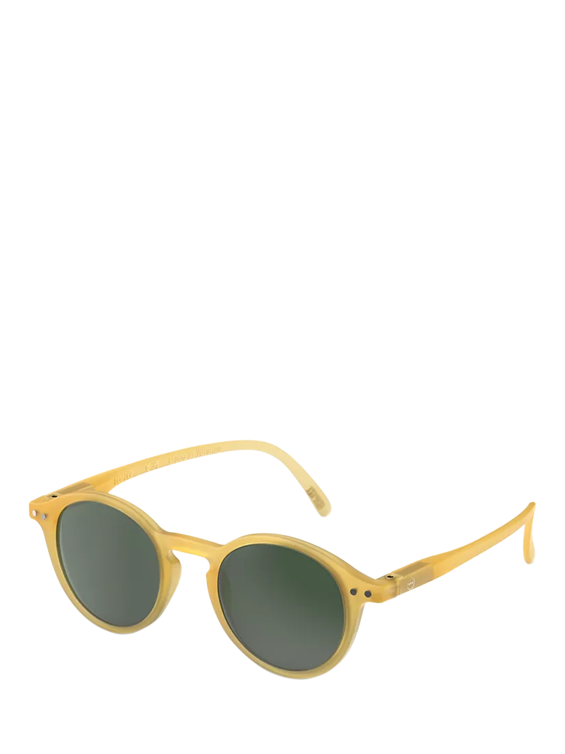 IZIPIZI junior round sunglasses yellow 5-10 years, UK version