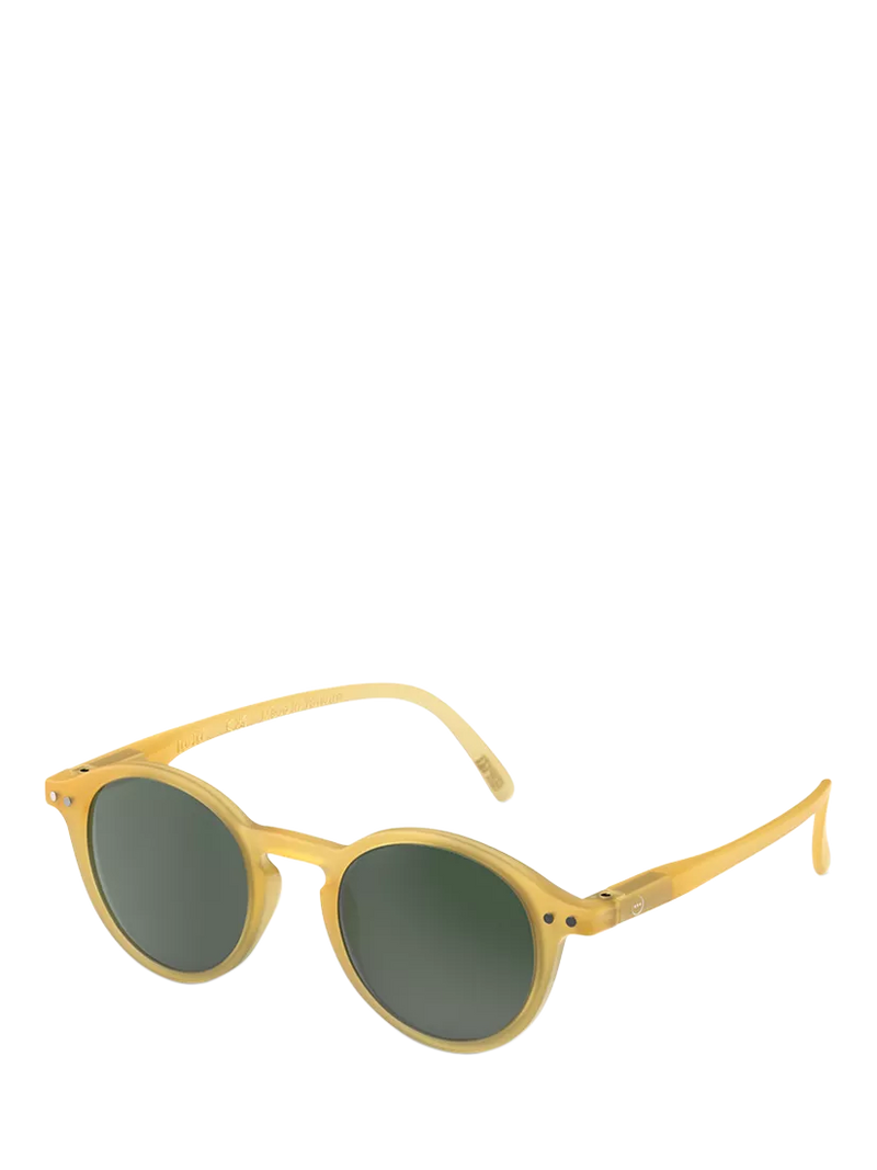 IZIPIZI junior round sunglasses yellow 5-10 years, UK version