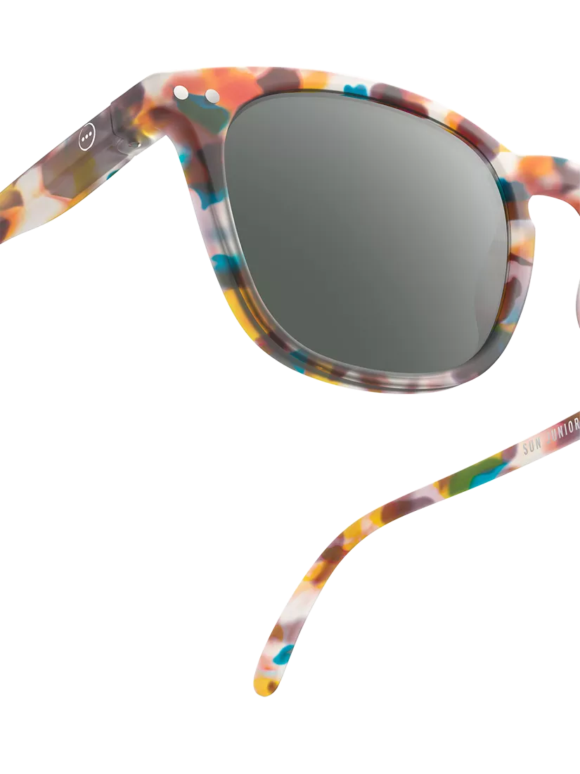 IZIPIZI junior square sunglasses blue/multi for ages 5-10, imported from the UK