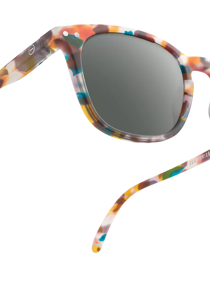 IZIPIZI junior square sunglasses blue/multi for ages 5-10, imported from the UK