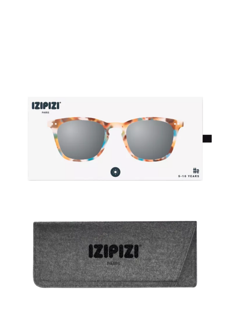 IZIPIZI junior square sunglasses blue/multi for ages 5-10, imported from the UK