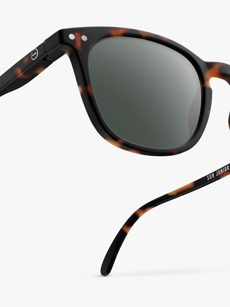 IZIPIZI junior square sunglasses in tortoise for ages 5-10 - British product