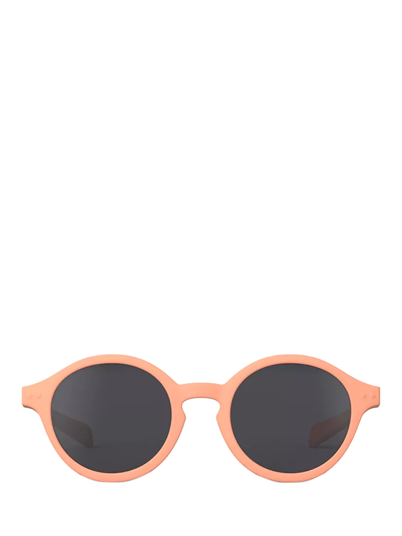 IZIPIZI kids' polarised round sunglasses orange frame for ages 3-5 years, UK version