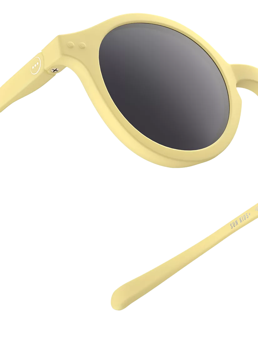 IZIPIZI kids polarised round sunglasses yellow 3-5 years, imported from the UK