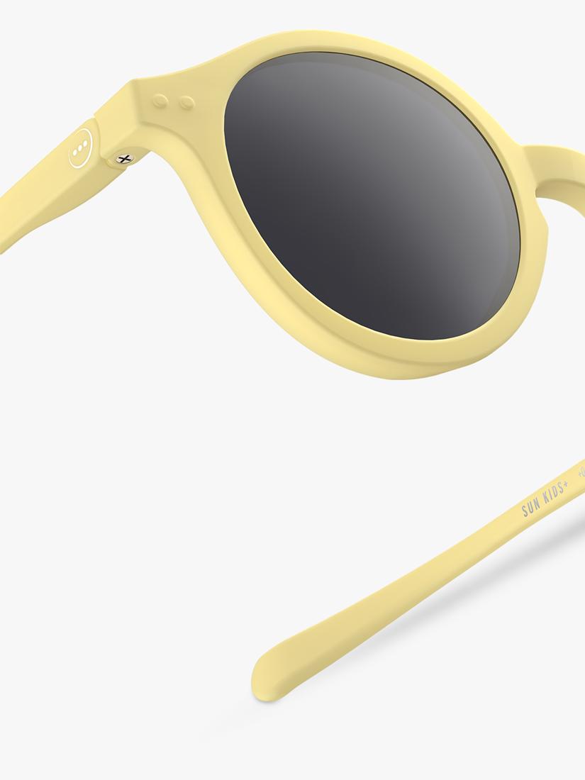 IZIPIZI kids polarised round sunglasses yellow 3-5 years, imported from the UK