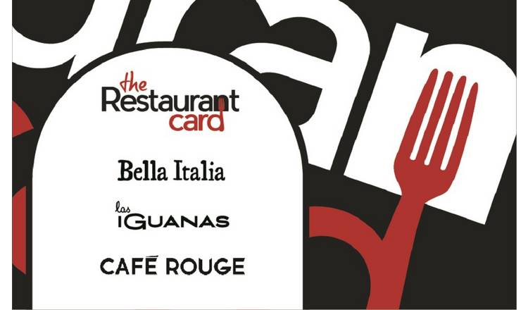 The Restaurant Card £25 gift card (British brand)