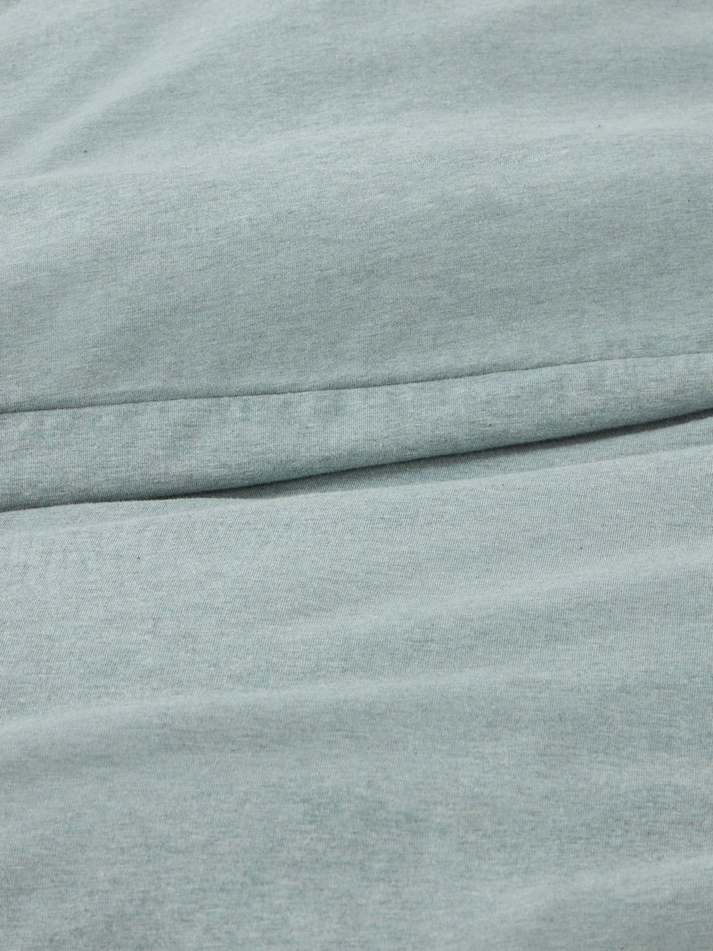 John Lewis cotton jersey duvet cover set with fitted sheet single - British product