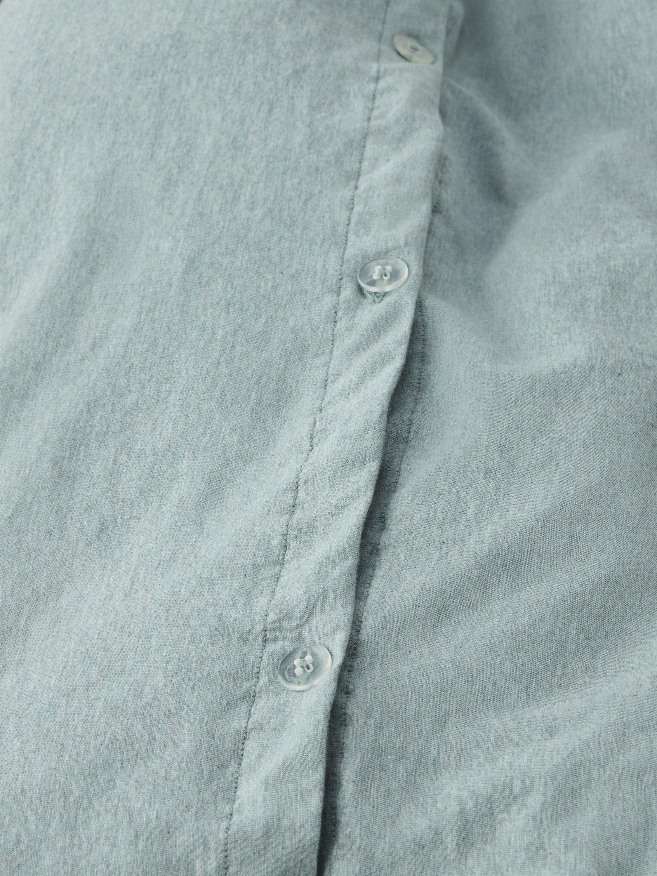 John Lewis cotton jersey duvet cover set with fitted sheet single - British product