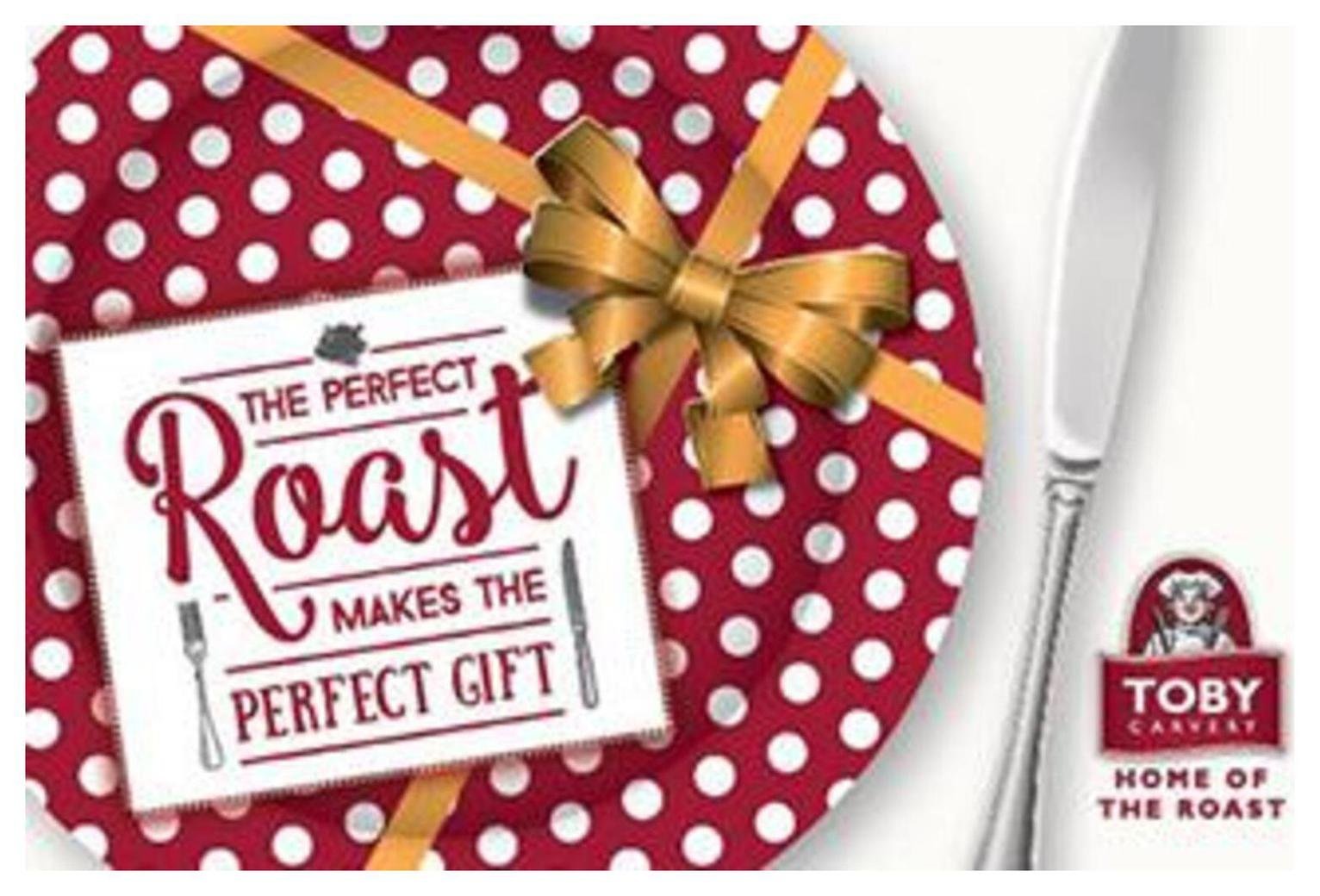 Toby Carvery 25 GBP Gift Card (British brand)