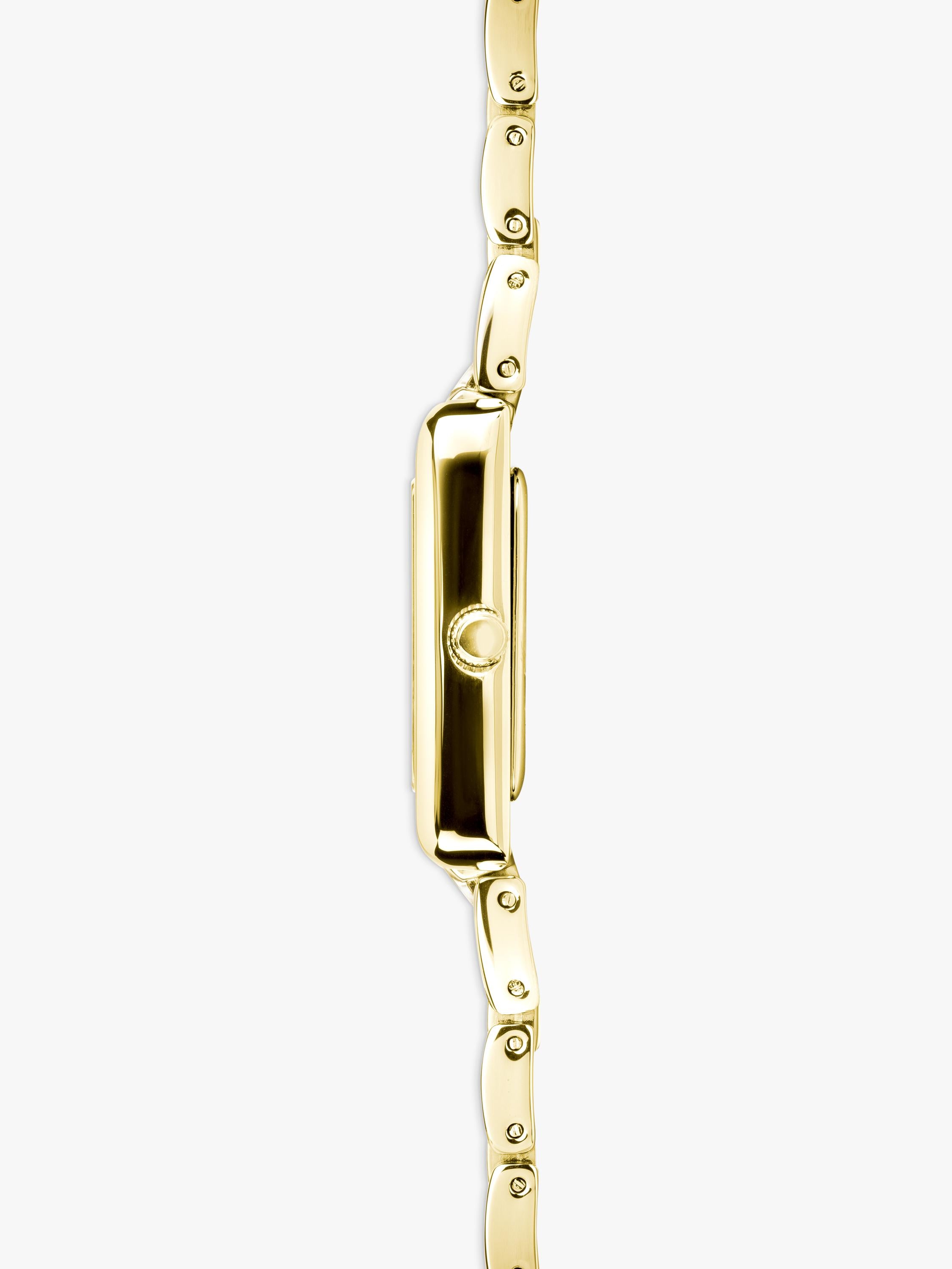 Sekonda women's guilloche dial watch gold bracelet 22mm case, imported from the UK