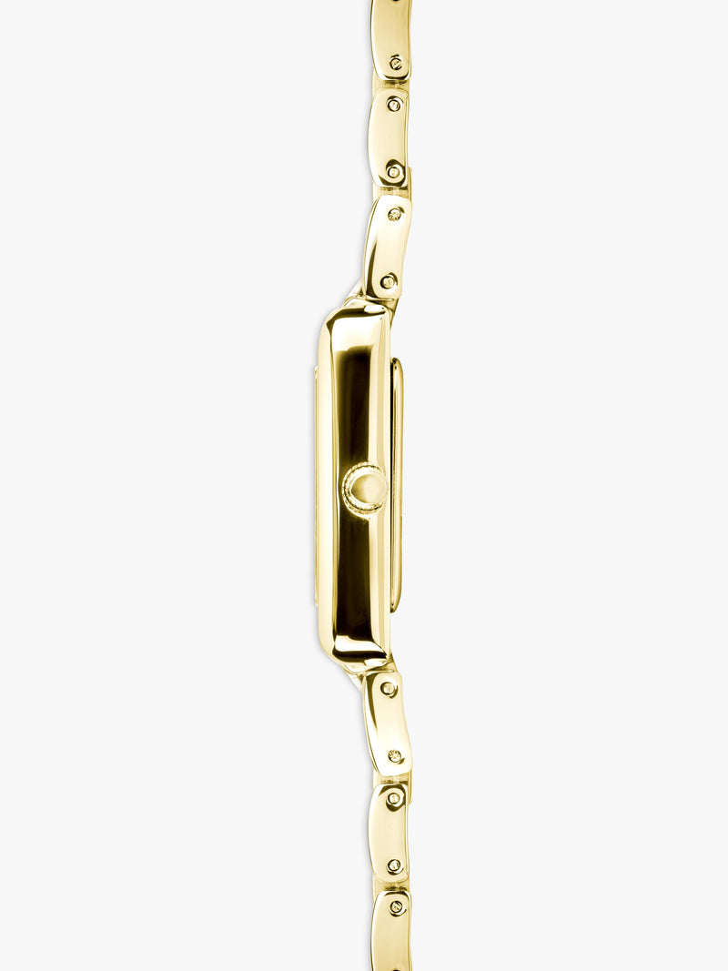 Sekonda women's guilloche dial watch gold bracelet 22mm case, imported from the UK