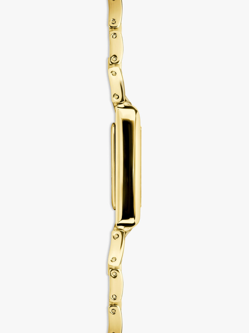 Sekonda women's guilloche dial watch gold bracelet 22mm case, imported from the UK