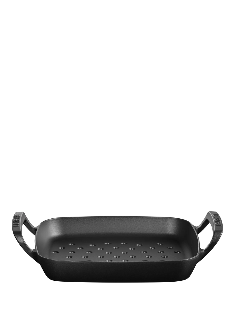 Le Creuset square BBQ grilling basket 30cm, imported from the UK