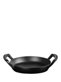 Le Creuset outdoor cast iron skillet Satin Black 25cm, imported from the UK