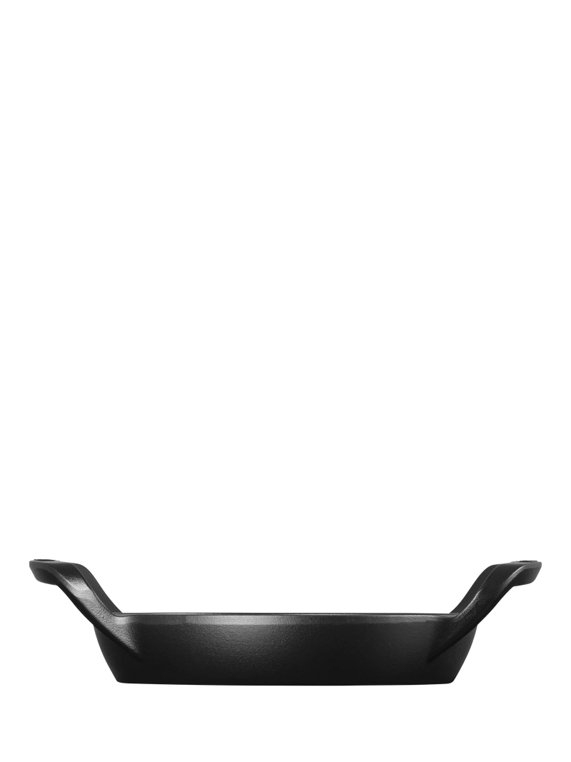 Le Creuset outdoor cast iron skillet Satin Black 25cm, imported from the UK