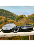 Le Creuset outdoor cast iron skillet Satin Black 25cm, imported from the UK
