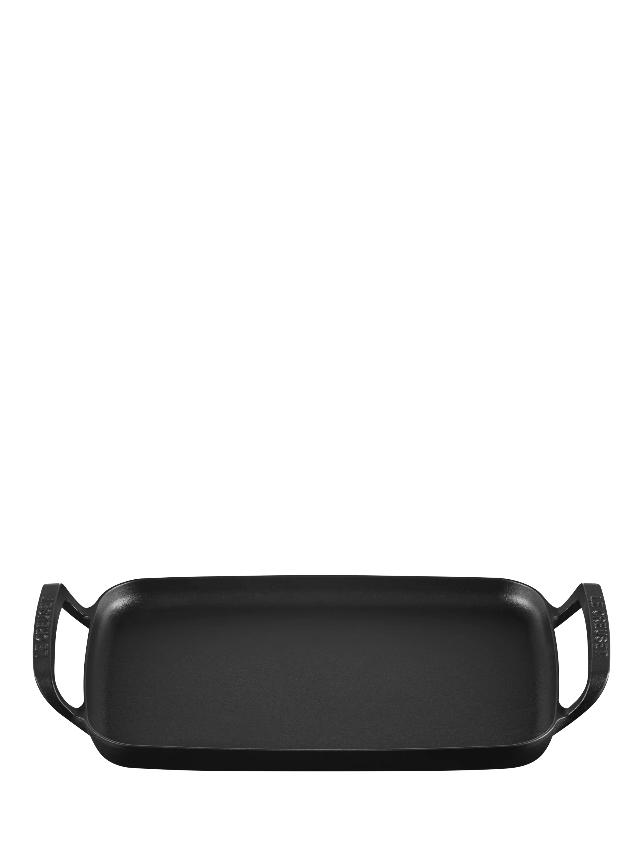 Le Creuset cast iron outdoor rectangular griddle 40cm, UK version