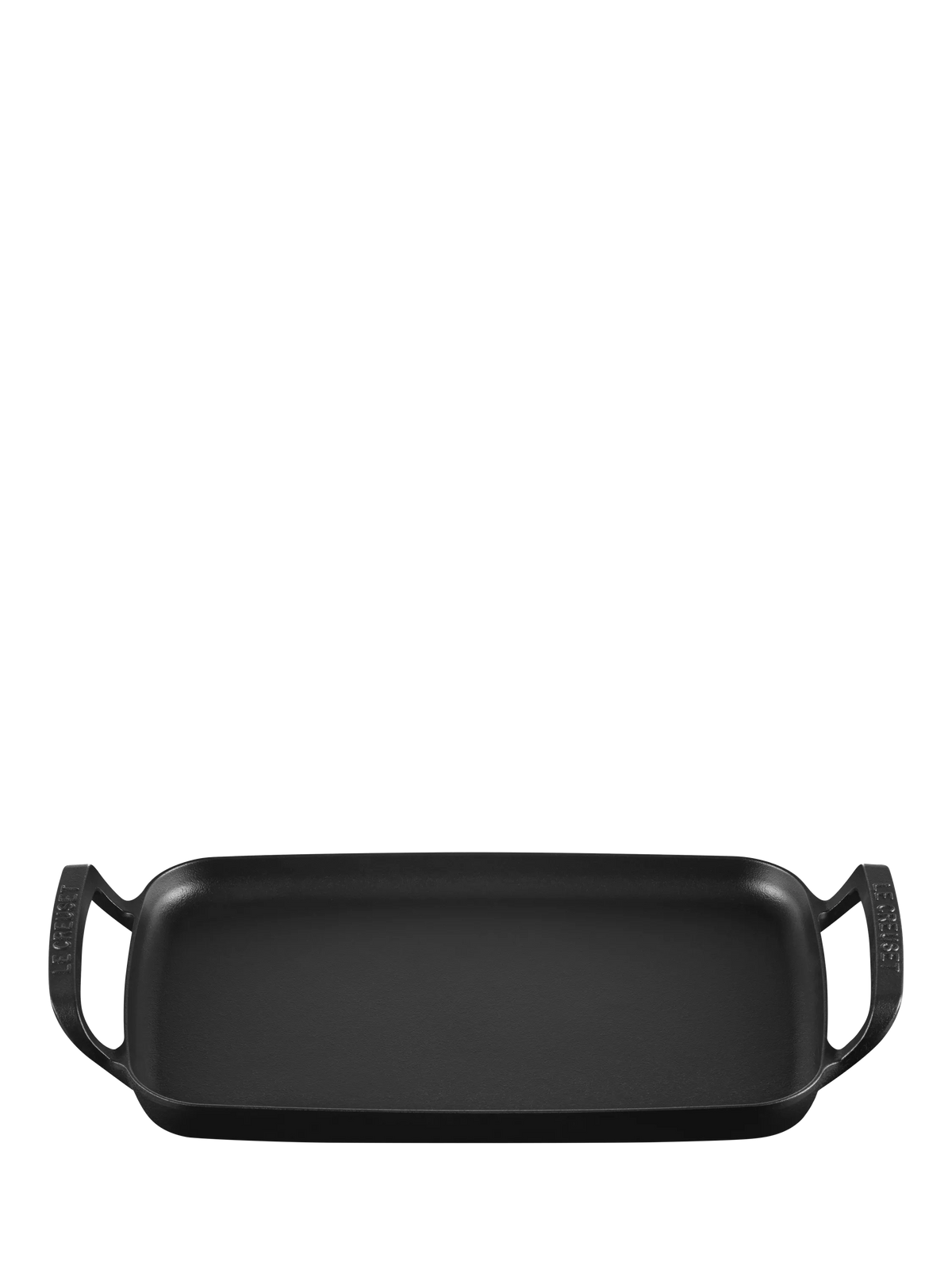 Le Creuset cast iron outdoor rectangular griddle 40cm, UK version