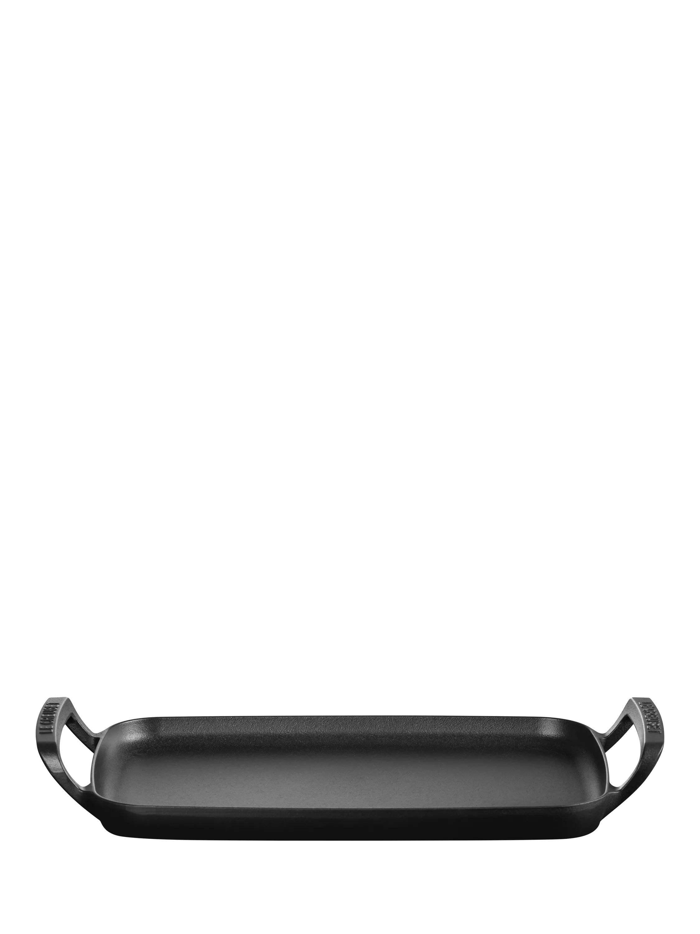 Le Creuset cast iron outdoor rectangular griddle 40cm, UK version