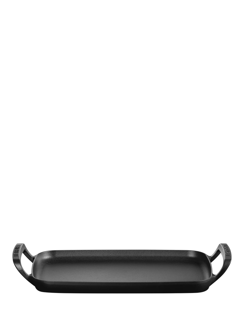 Le Creuset cast iron outdoor rectangular griddle 40cm, UK version
