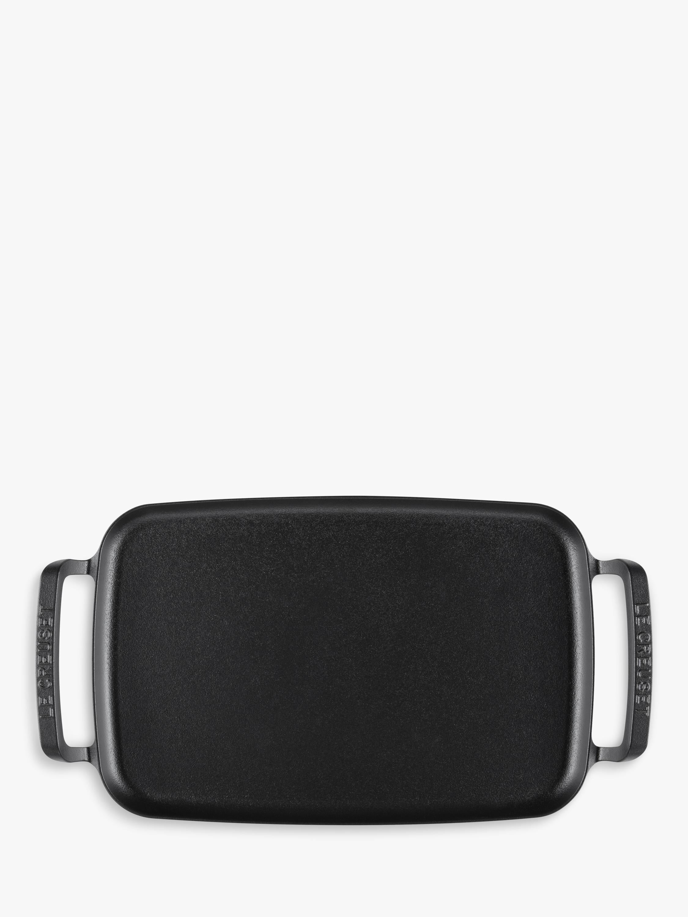 Le Creuset cast iron outdoor rectangular griddle 40cm, UK version