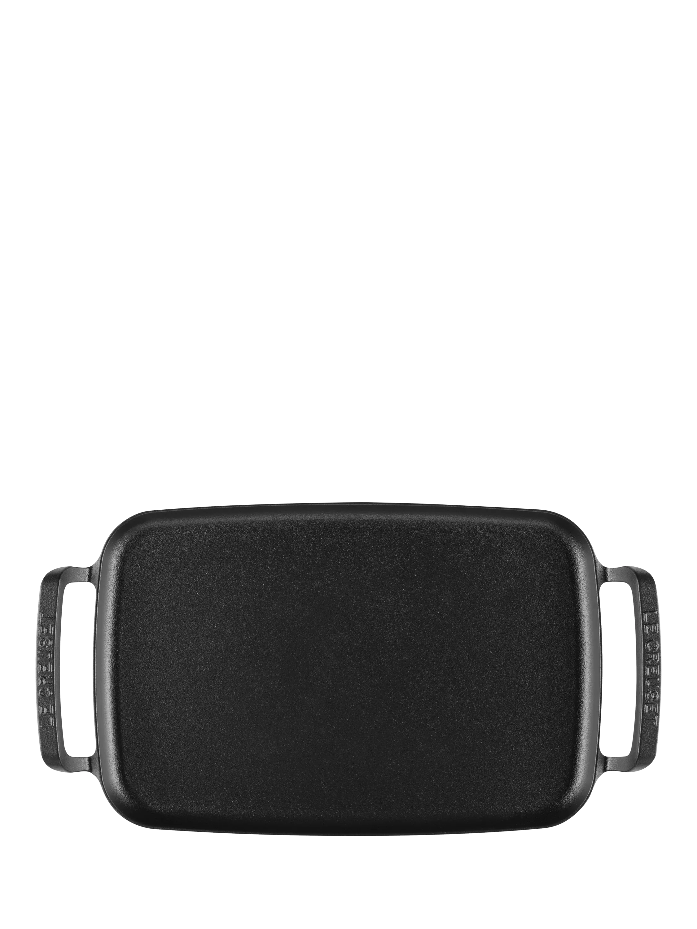 Le Creuset cast iron outdoor rectangular griddle 40cm, UK version