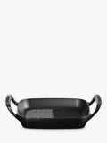 Le Creuset outdoor square grill matte black 26cm (British brand)