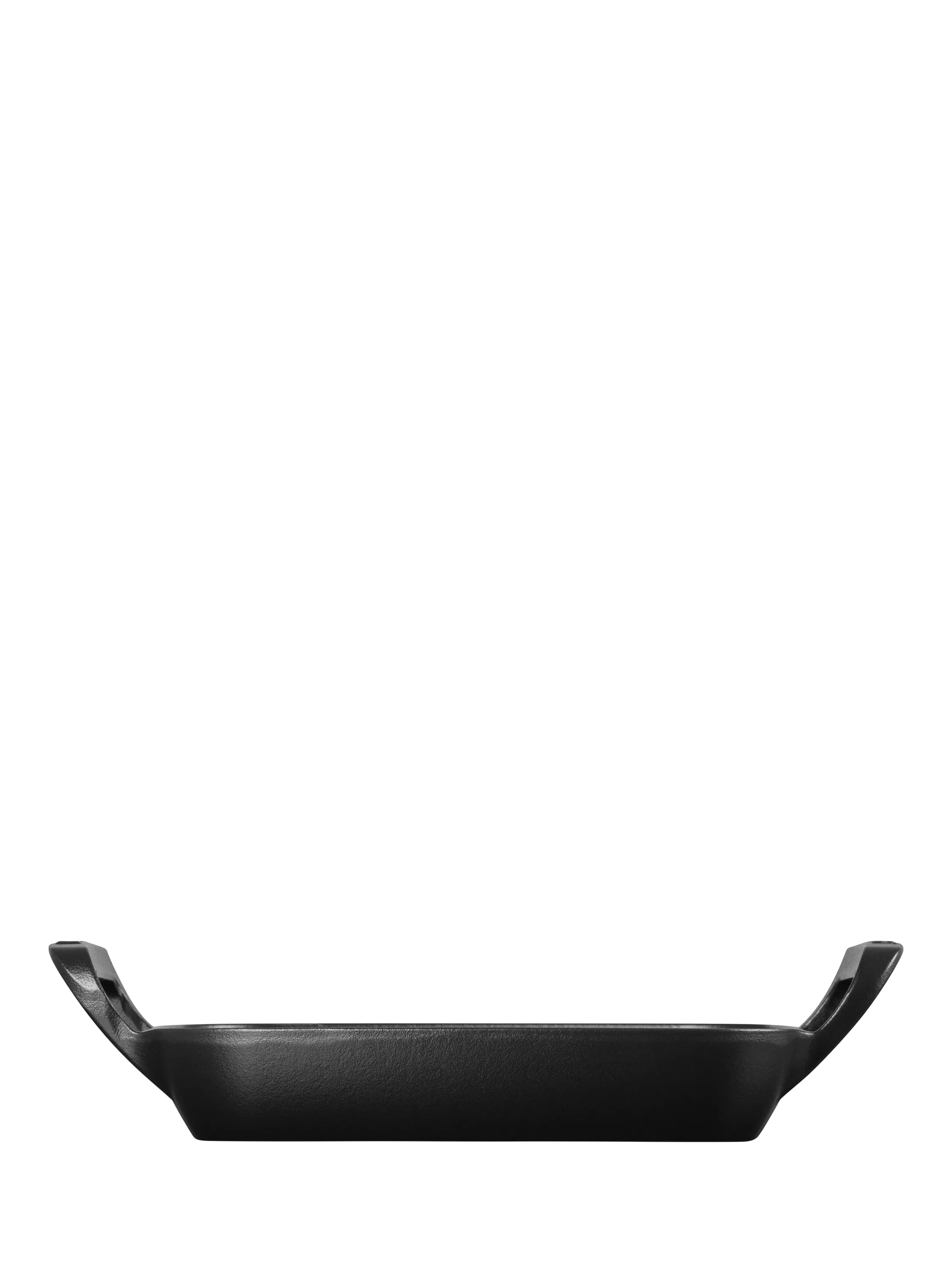 Le Creuset outdoor square grill matte black 26cm (British brand)